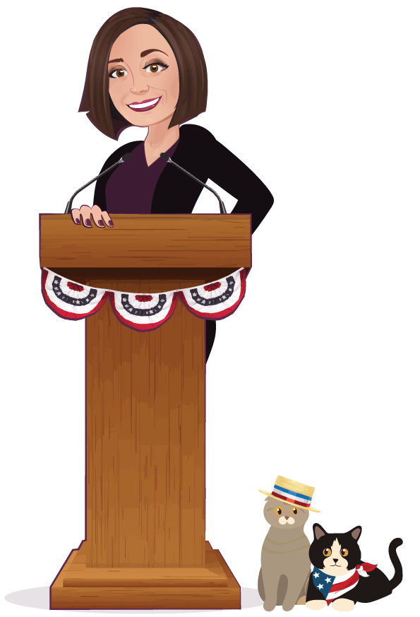 Jill Jacobs Voice Actor Political Banner Image